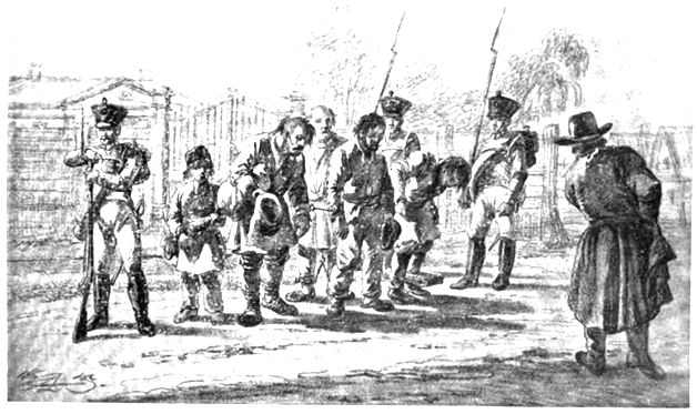 А.О.Орловский. «Привал арестантов»