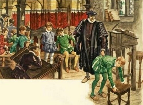 Мальчик для битья (рисунок из открытых источников).