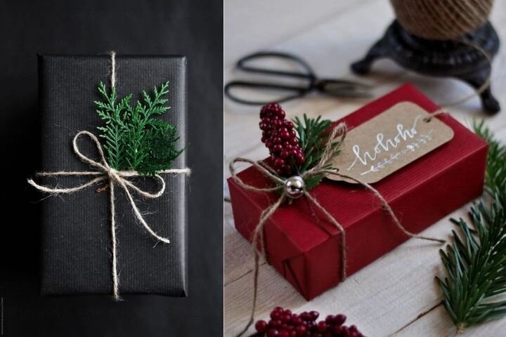 Идеи декора на Новый год: как украсить подарок — идей — natali-fashion.ru