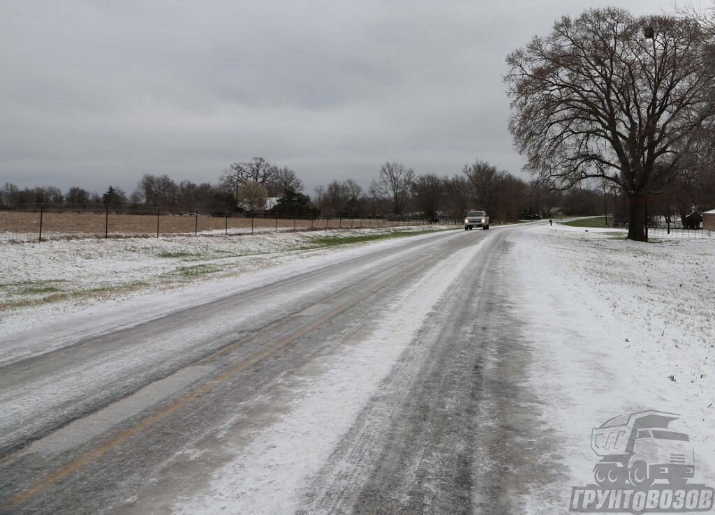 ПГМ активно используется для борьбы со скользкостью на дорогах