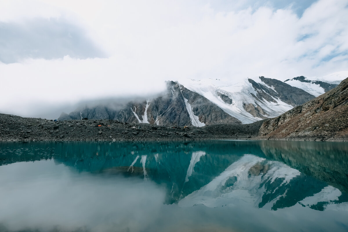 Голубое озеро, долина Актру