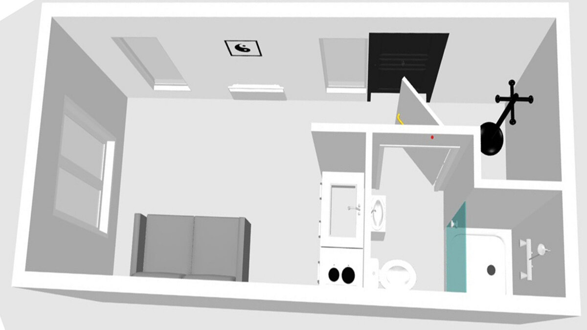 Планировка модульного дома