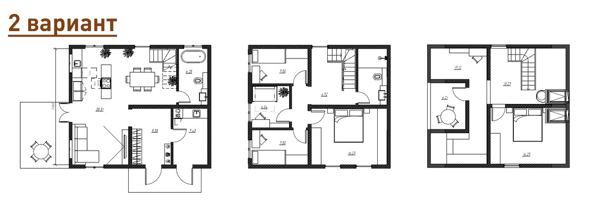 Варианты планировок