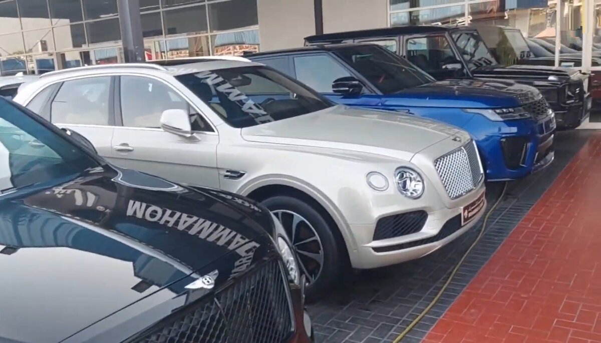 Чем ближе к входу в салон, тем "элитнее" выбор!