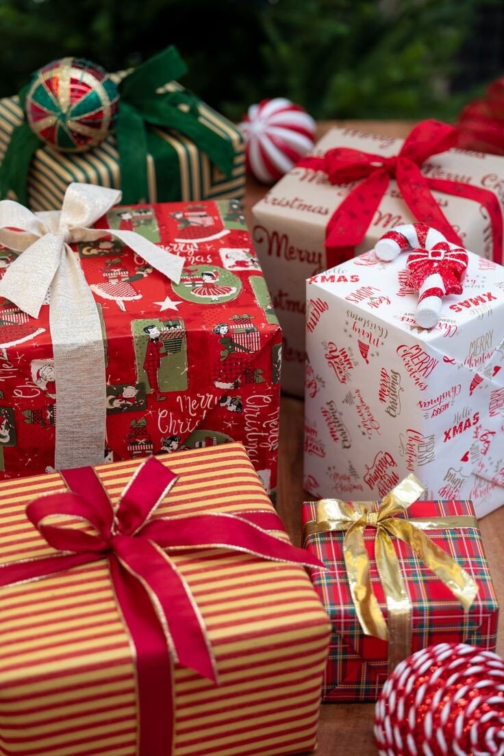 Новогодние подарки. Pinterest 
