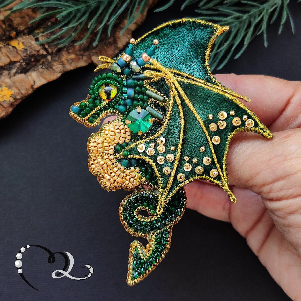 3D Дракон из бисера своими руками | Онлайн-журнал о ремонте и дизайне