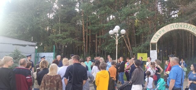    В Брянске люди дождались внимания СК по вырубке леса у микрорайона “Сосновый бор” avchernov