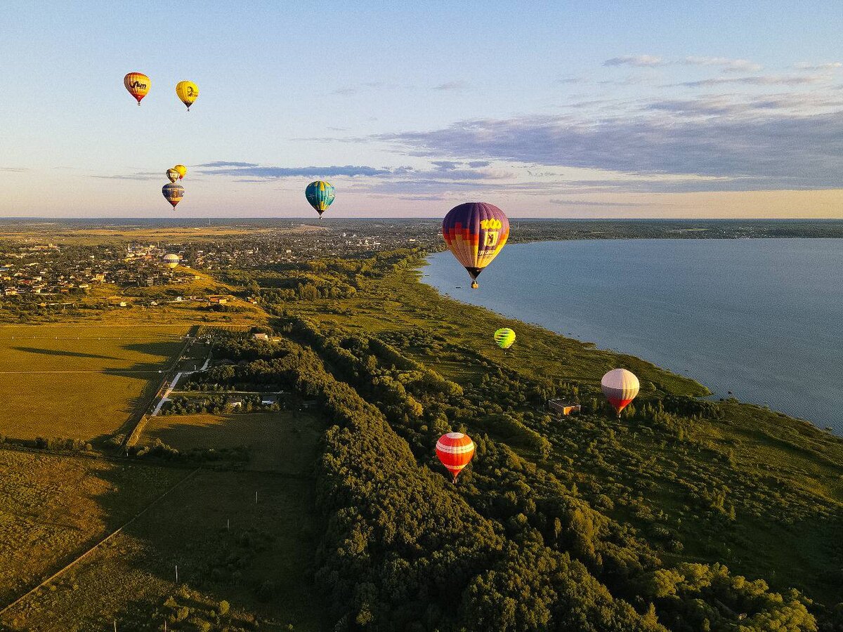 Фестиваль воздухоплавания в Переславле-Залесском