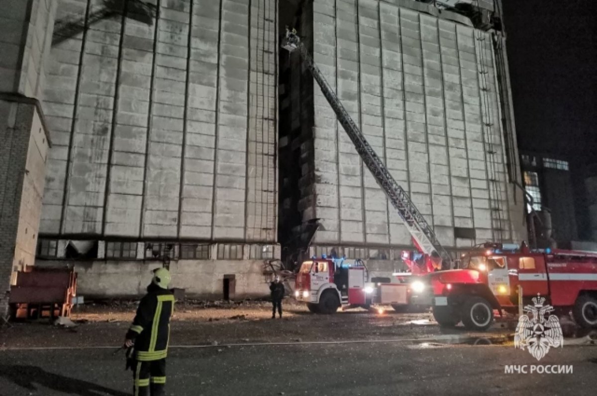    Прокуратура взяла на контроль расследование пожара на элеваторе в Уфе