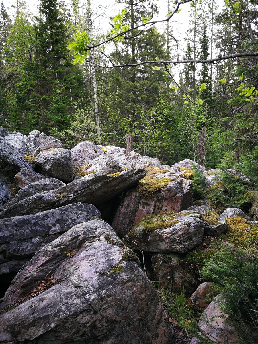 каменная река