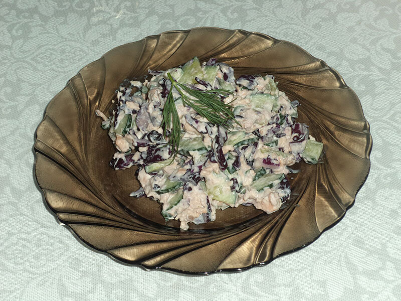 Рецепты салатов из стерляди