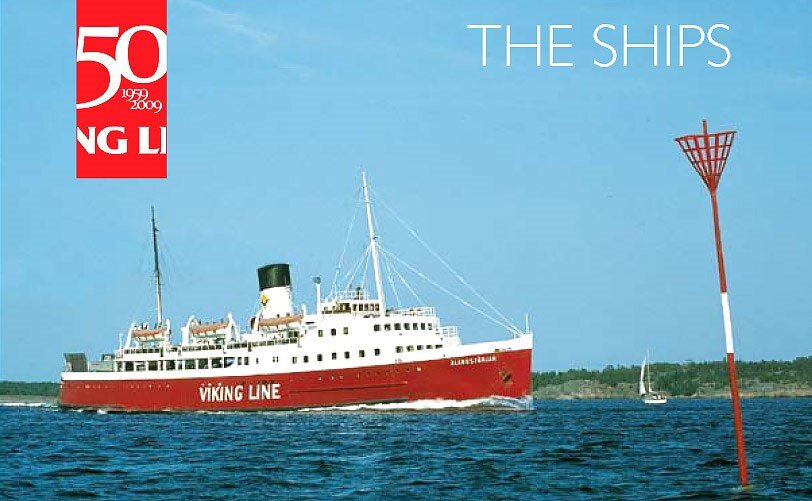 одно из самых первых судов Viking Line