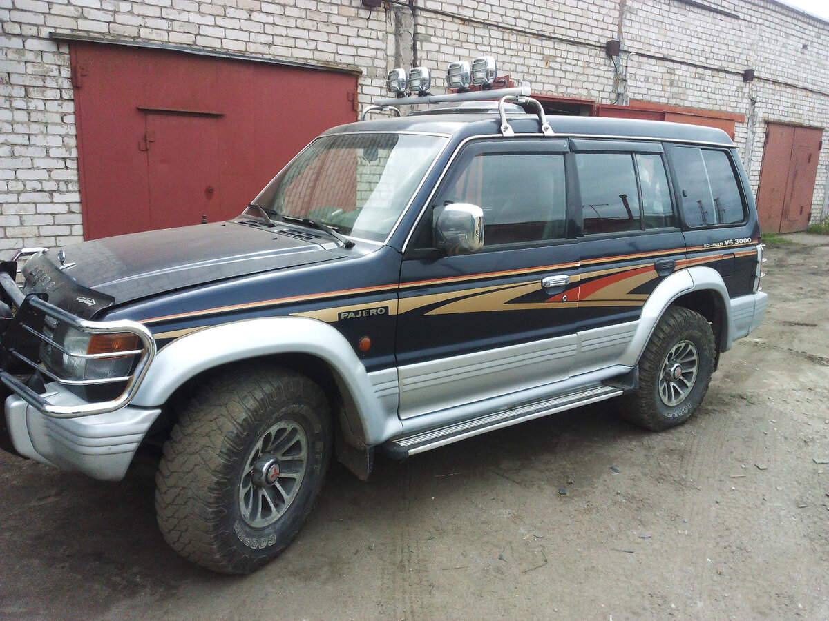 Mitsubishi Pajero II 1996 года с 3-литровым V6 и АКП, продаётся за 250000 рублей