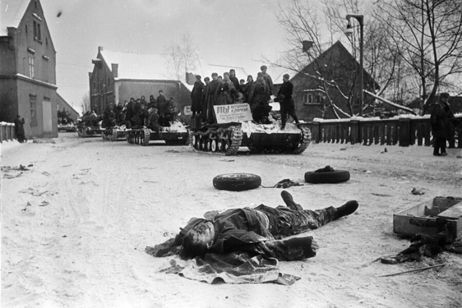 Восточная Пруссия, январь 1945 года.