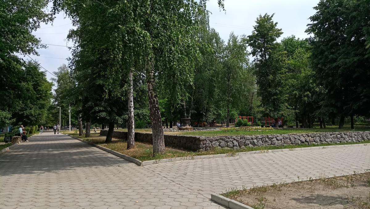 Чистота в парке