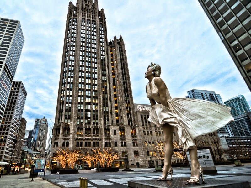 Чикаго-город ветров.