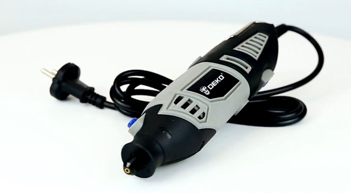 Электрический мини-гравер DEKO GJ201 с ЖК-дисплеем