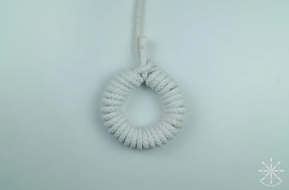 Как выглядит узел пончик?