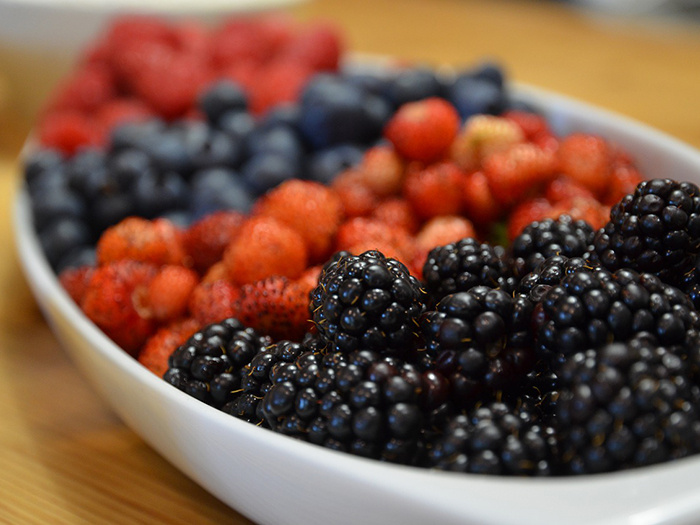 Свежие ягоды