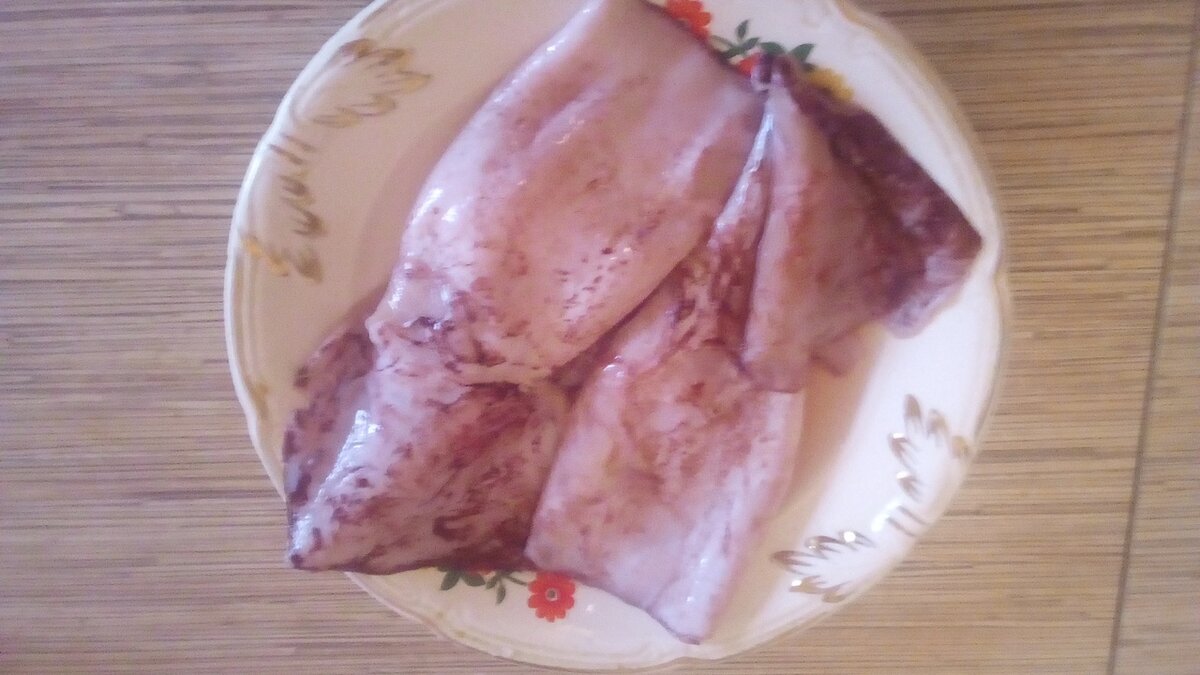 Неочищенные тушки.