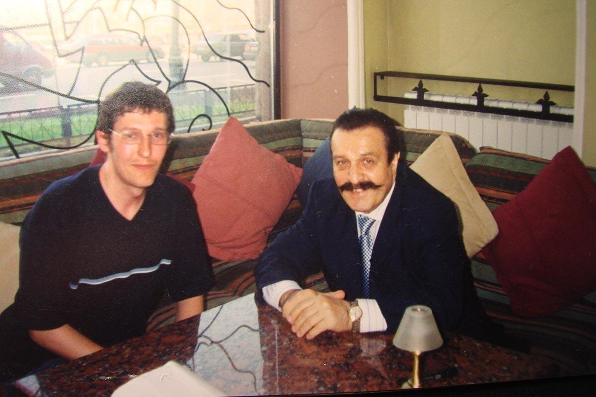 Фото: из архива автора. Сергей Юдков и Вилли Токарев. Москва. 2005 г.