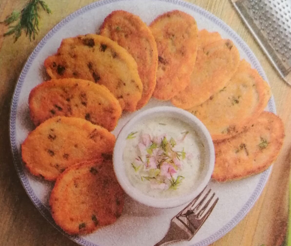 фото икорных оладьев из журнала