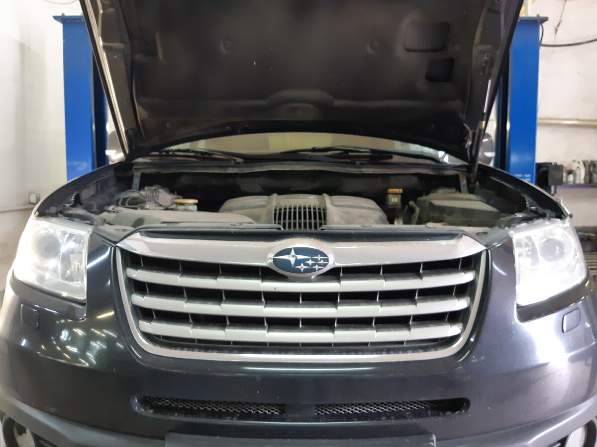 Начало ремонта Subaru Tribeca