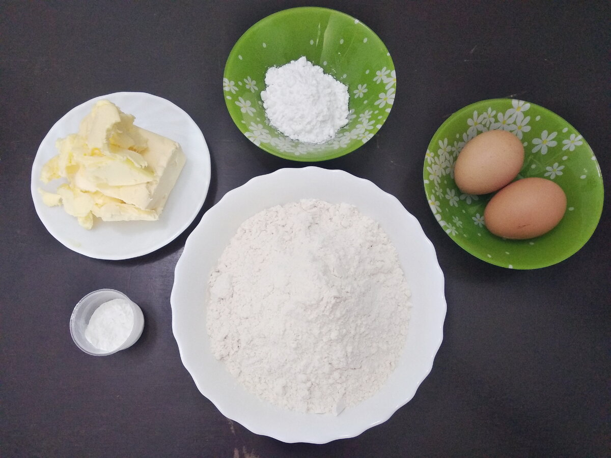 Сырье для песочного теста