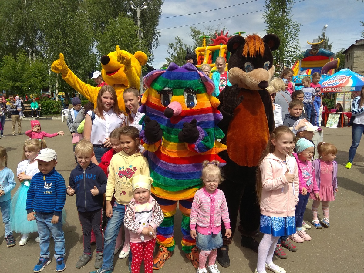 Анимация в Парке на Никитской