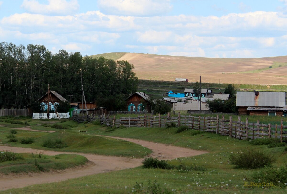 Село Хонхолой. Наши дни.