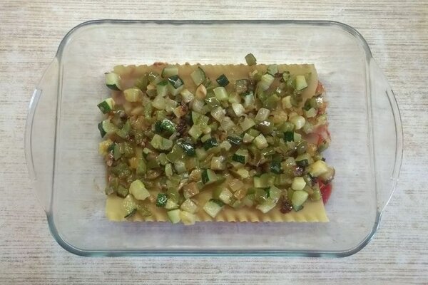 Вегетарианская лазанья с овощами (пошаговый рецепт с фото)