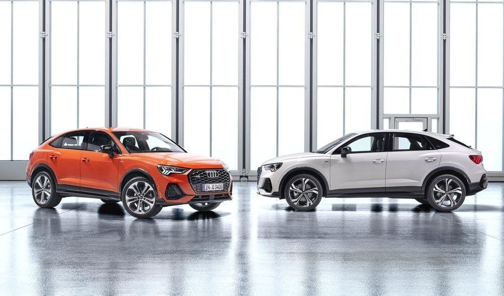 Audi Q3 Sportback 35 TDI Quattro S-Line и Audi Q3 Sportback 45 TFSI Quattro S-Line 2019 года
