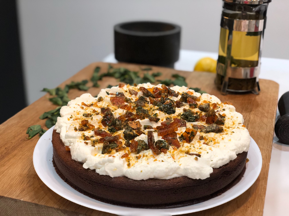 Шоколадный бисквит