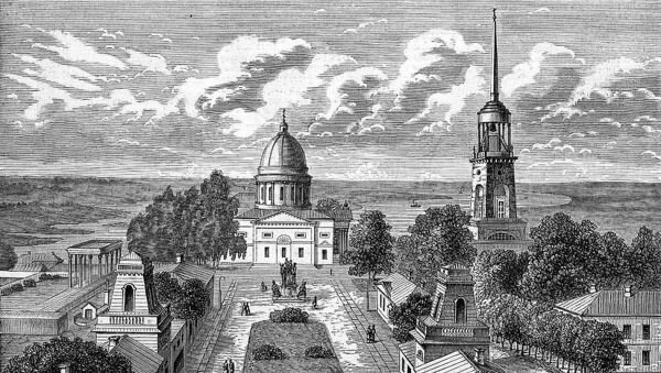 О былом величии Аракчеевской усадьбы напоминают только старинные гравюры Фото: с сайта nataturka.ru