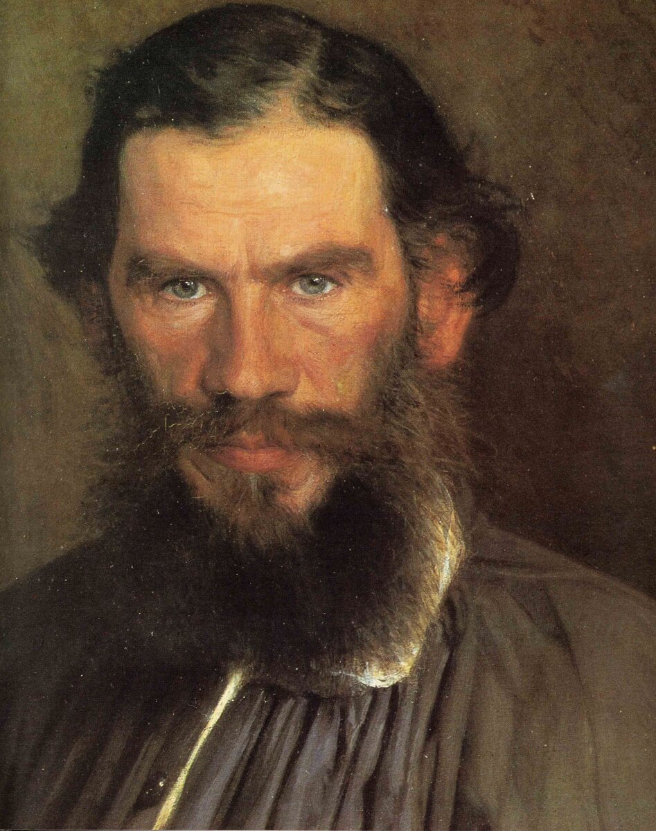 И. Крамской "Портрет Льва Толстого"