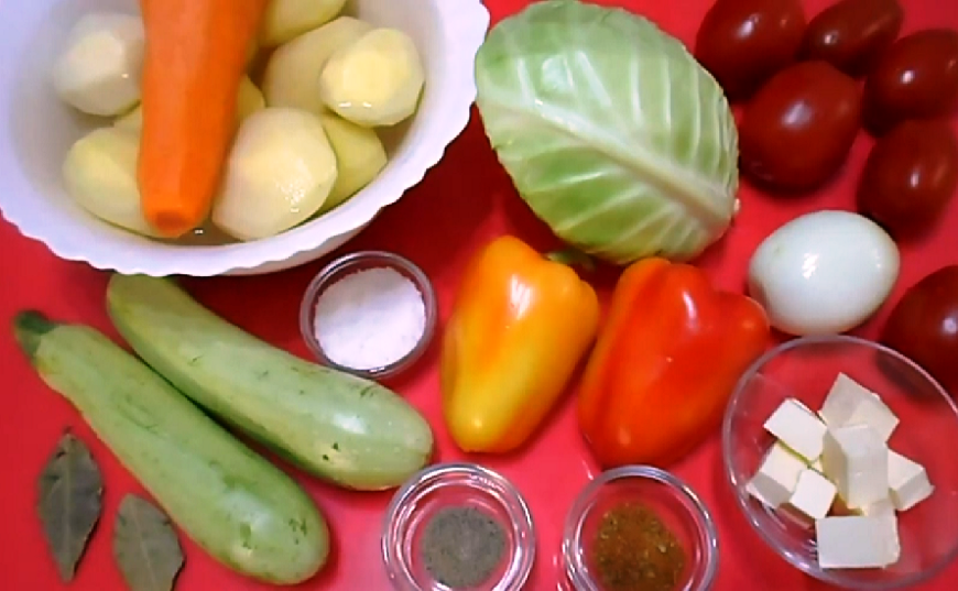 Овощное рагу томленое в банке - вкусный ужин без хлопот (в духовке)