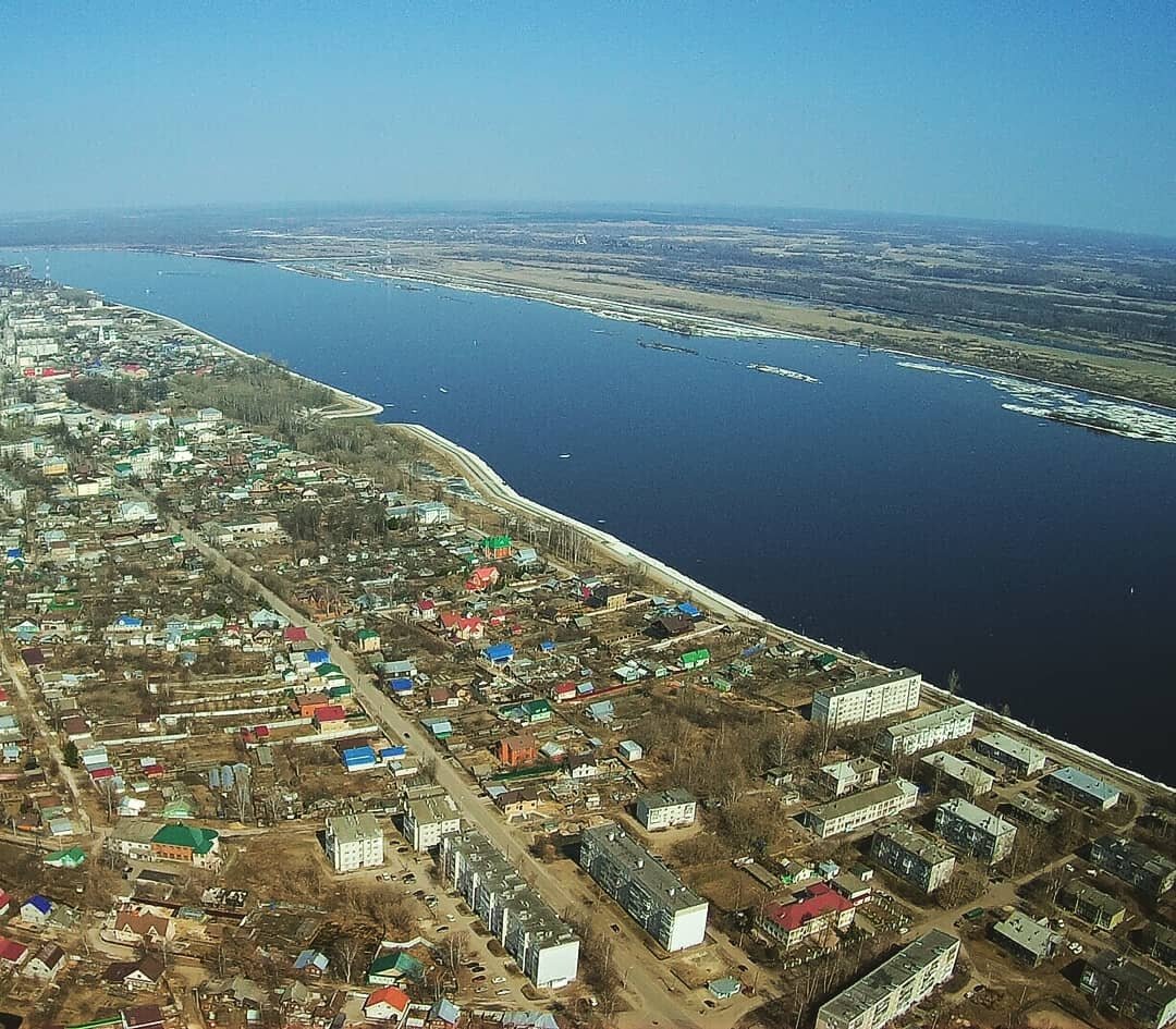 Наш город с высоты птичьего полёта. Фото взято из интернета. 