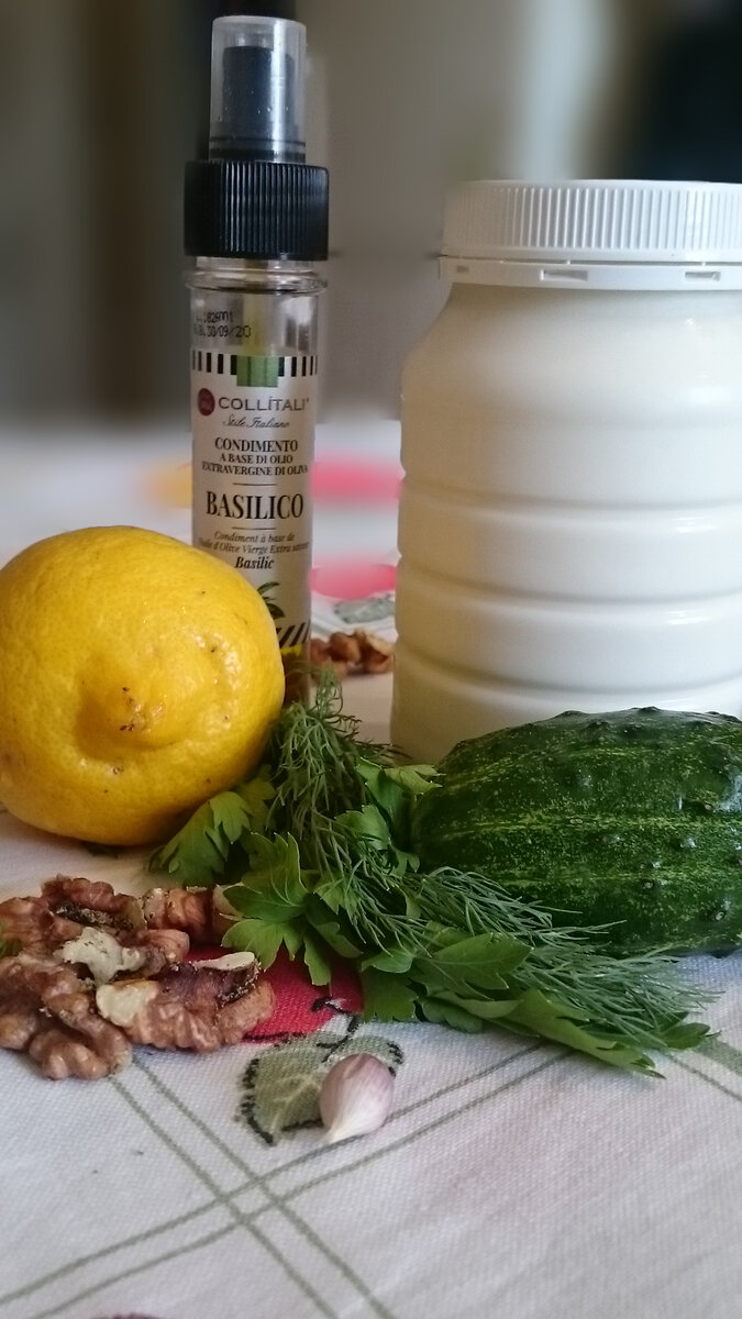 Ингредиенты для супа Таратор