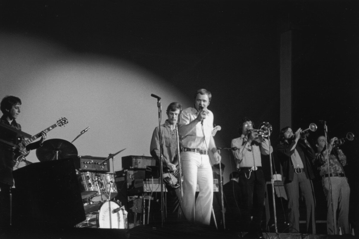 © Tad Hershorn, Hulton Archive, Getty Images. «Кровь, Пот & Слёзы» на концерте в 1968 году.