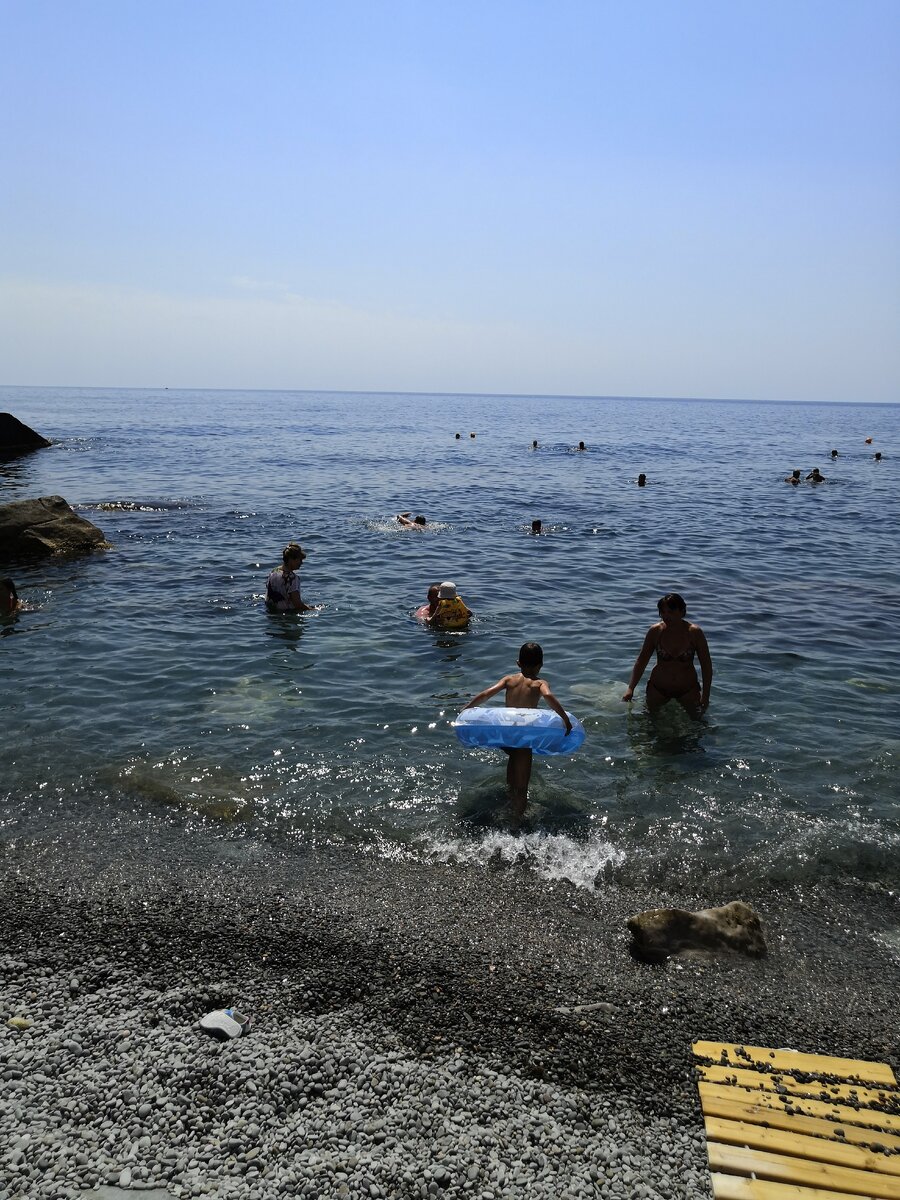 Кореиз 2019. Пляж санатория Белоруссия. 