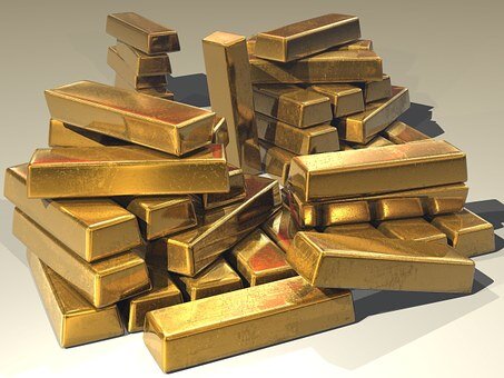 https://pixabay.com/photos/gold-ingots-golden-treasure-513062/