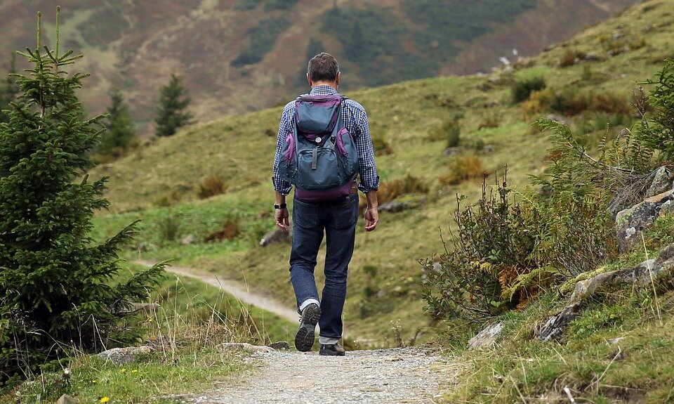 Image from https://pixabay.com/photos/wanderer-backpack-hike-away-path-455338/