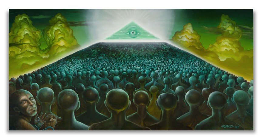 Mear One “Allegory of Complacency”. Источник https://mearone.com/