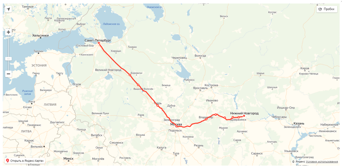 Новый антирекорд. Из Москвы до Петербурга пустили поезд, который 5,5 часов стоит