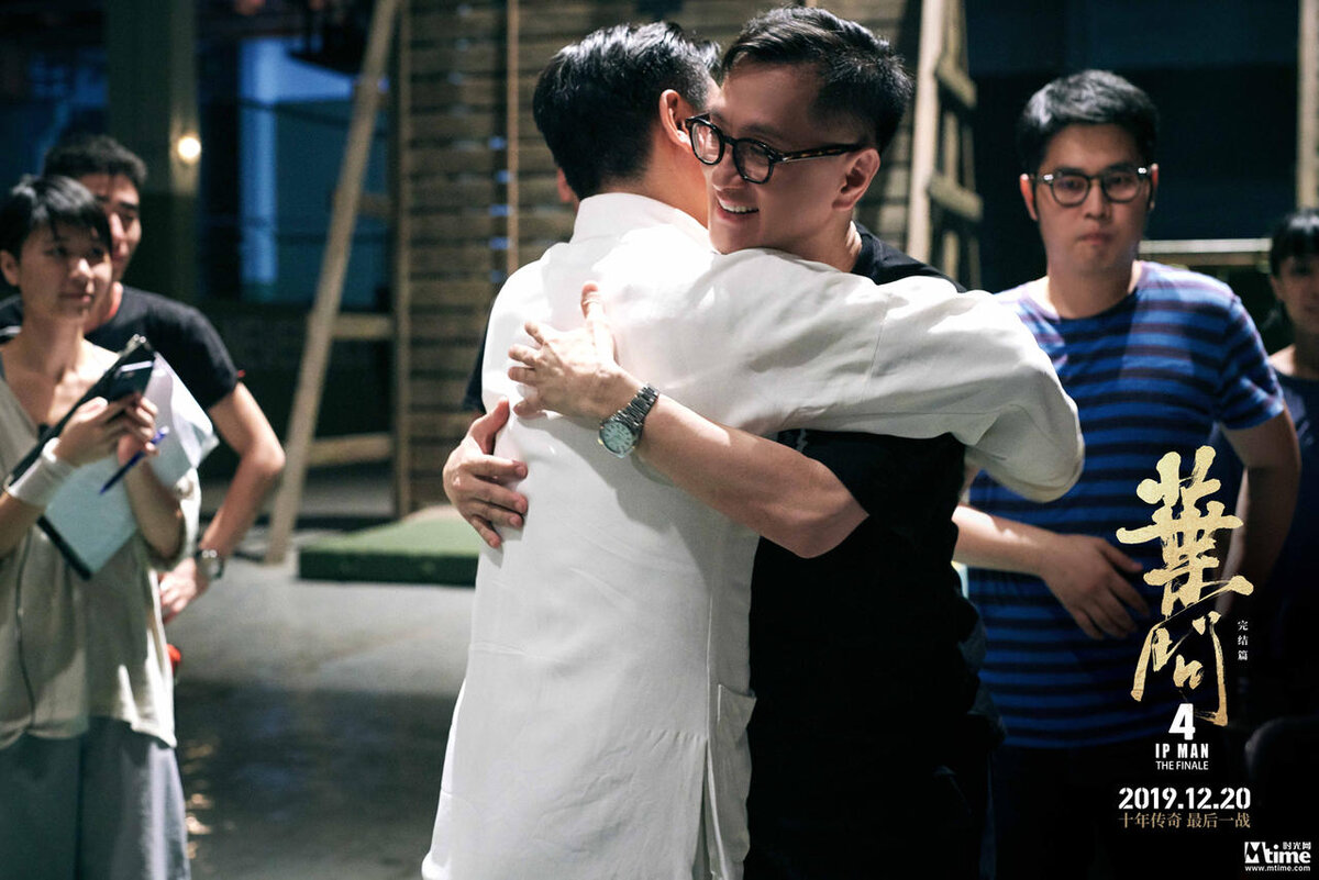 Закадровые фото и интервью о "Ип Ман 4" (Свободный источник)