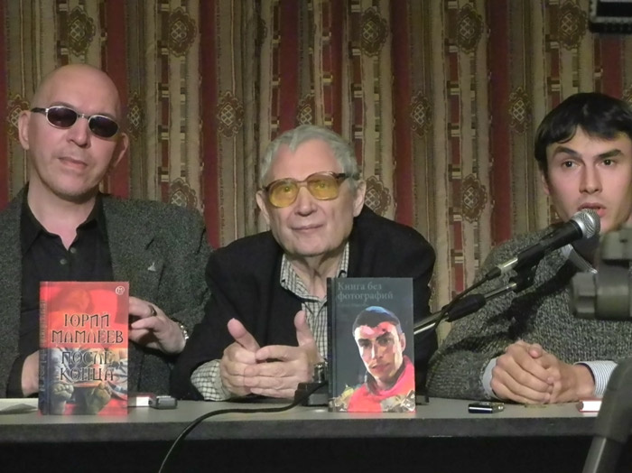 Сергей Сибирцев, Юрий Мамлее и Сергей Шаргунов в клубе