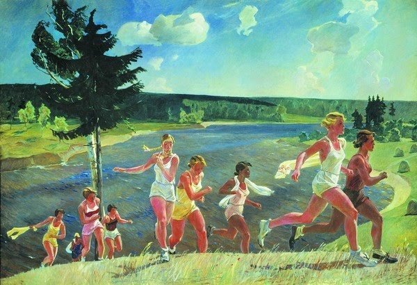 Александр Дейнека. "Раздолье" (1944 г.)