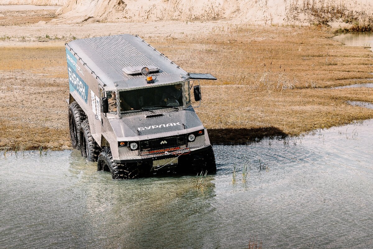 Третье поколение вездеходов «Бурлак». Серийный образец