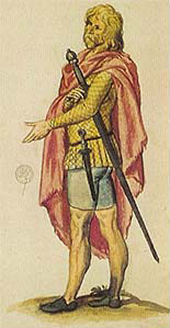 "Дикий шотландец", Lucas d'Heere, примерно 1575 год.