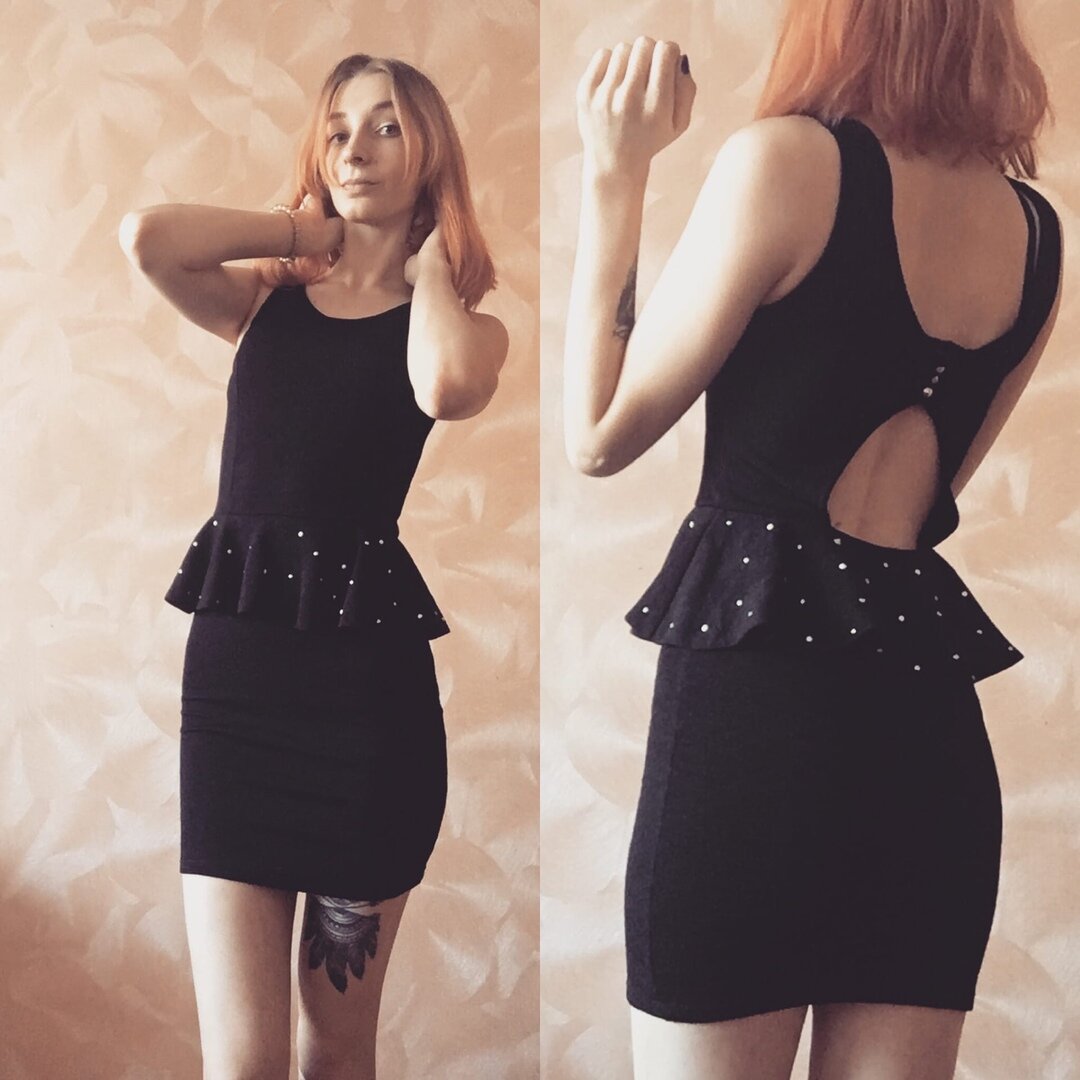 Платье из bershka, не нашла сколько стоит новое, похожие от 1500р